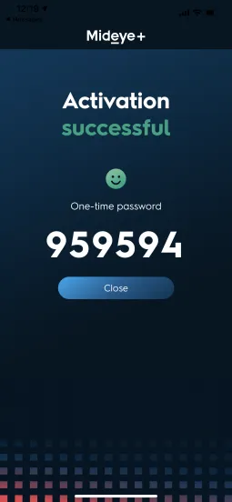 Activation successful